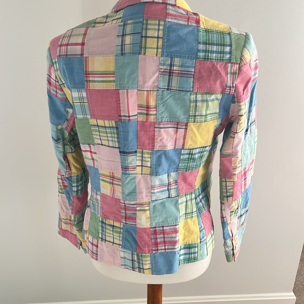 Brooks Brothers Vibrant Pink and Blue Blazer - Picture 6 of 11